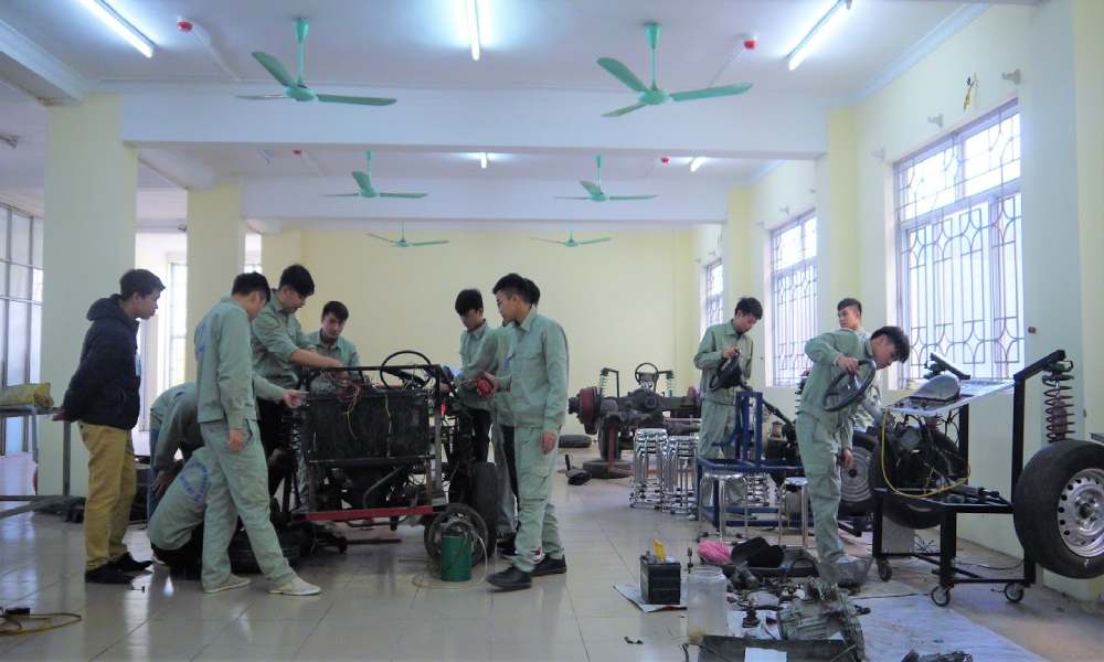 Cơ sở vật chất của trường đại học Công nghiệp Hà Nội