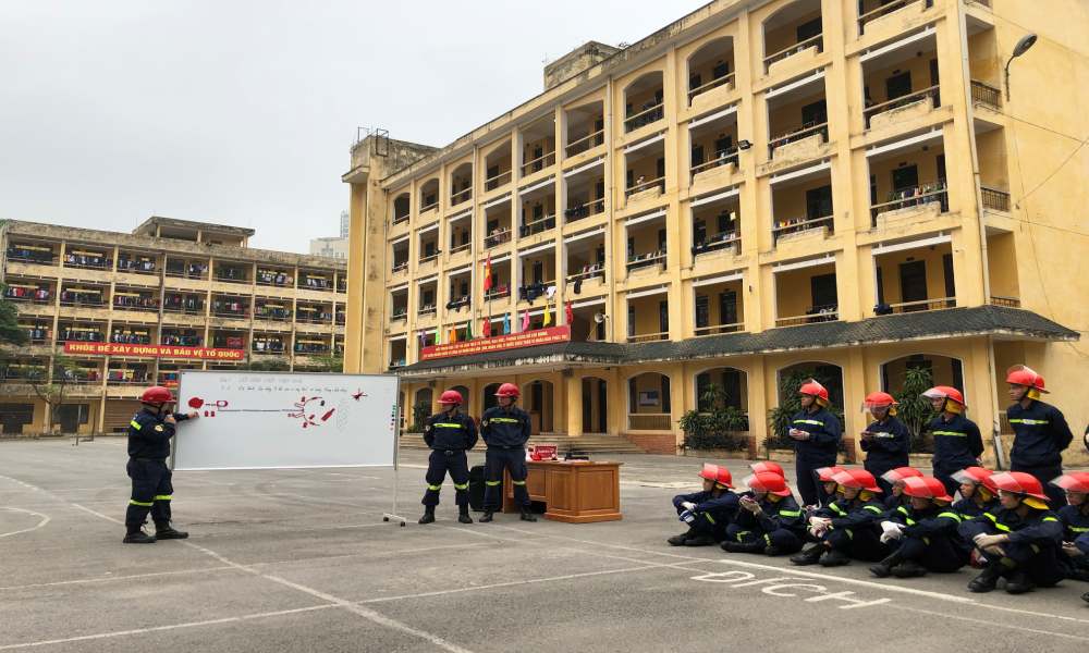 Học phí trường đại học phòng cháy chữa cháy Việt Nam