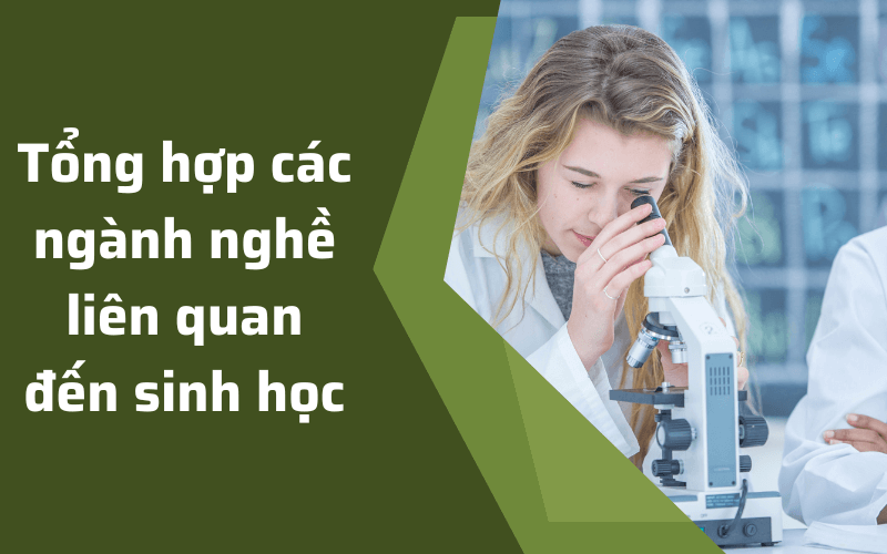 Các ngành nghề liên quan đến sinh học